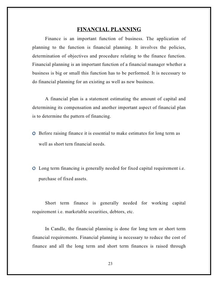what are the five functions of a business components of a business plan
